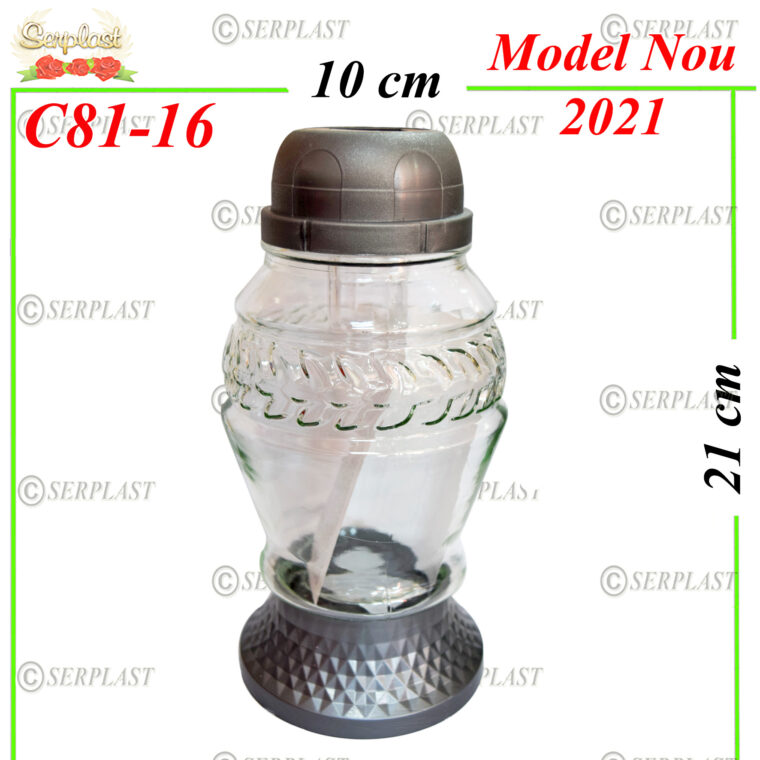 C81-16, Candelă cu solar 16 lei - Candela - Serplast