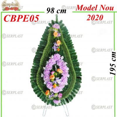 Brad artificial cu pin Tip IV cu pin de 12cm împodobit extra- Brad & Pin Împodobit Simplu-Serplast-producator