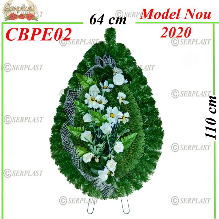 Brad artificial cu pin TipI cu pin de 10cm împodobit extra- Brad & Pin Împodobit Simplu-Serplast-producator