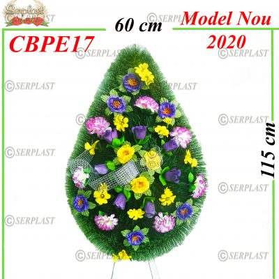 Brad artificial & pin cu picioare fără vârf Tip II cu pin de 10cm împodobit extra- Brad & Pin Împodobit Simplu-Serplast-producator