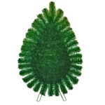 Coroană Funerară artificială din Brad cu picioare Tip II ECO, CB17E