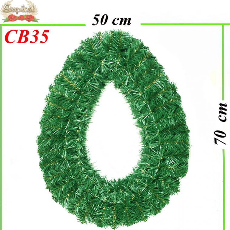 Coroane din brad artificial-Serplast-producator
