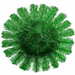 Coroană Funerară artificială din Brad rotund plin Tip I ECO (set de 5 buc)