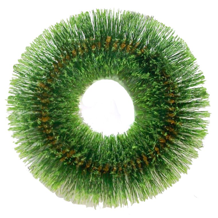 Coroană Funerară artificială din Pin cerculeţ Ø24 fara cadru cu pin de 10cm(set de 5 buc), CP02-00