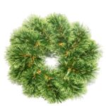 Coroană Funerară artificială din Pin grecesc Tip 0 cu pin de 6cm (set de 5 buc)