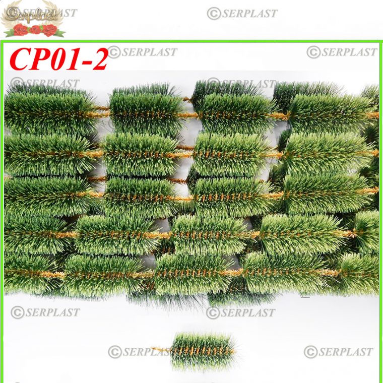 Crenguţe din pin,10cm lat-Coroane din Pin Artificial-Serplast-producator