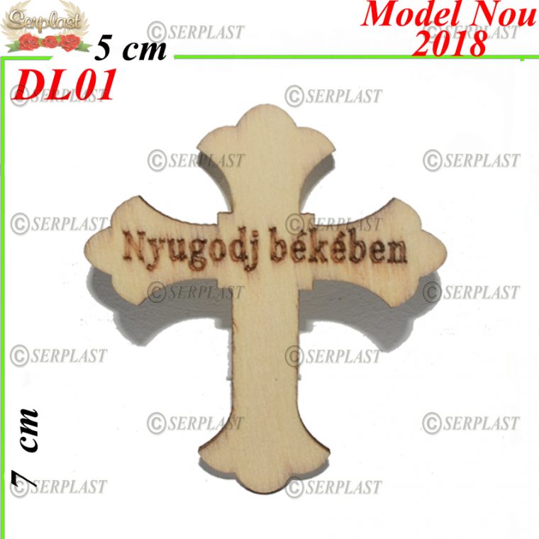 Cruce din Lemn D417 (20buc)-Articole Funerare-Serplast