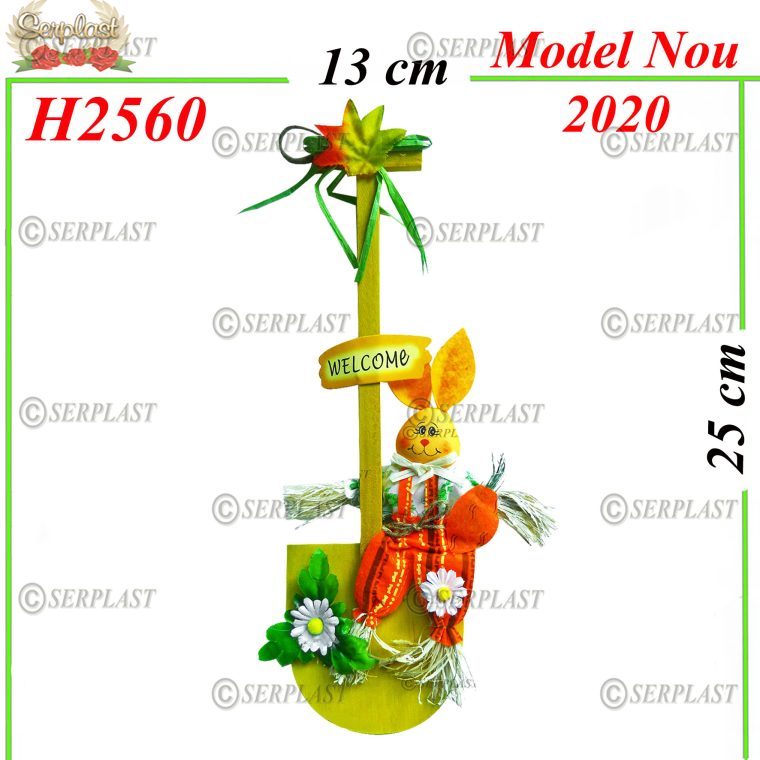 H2560 Decor iepure- Articole de Pasti Magazin-Serplast