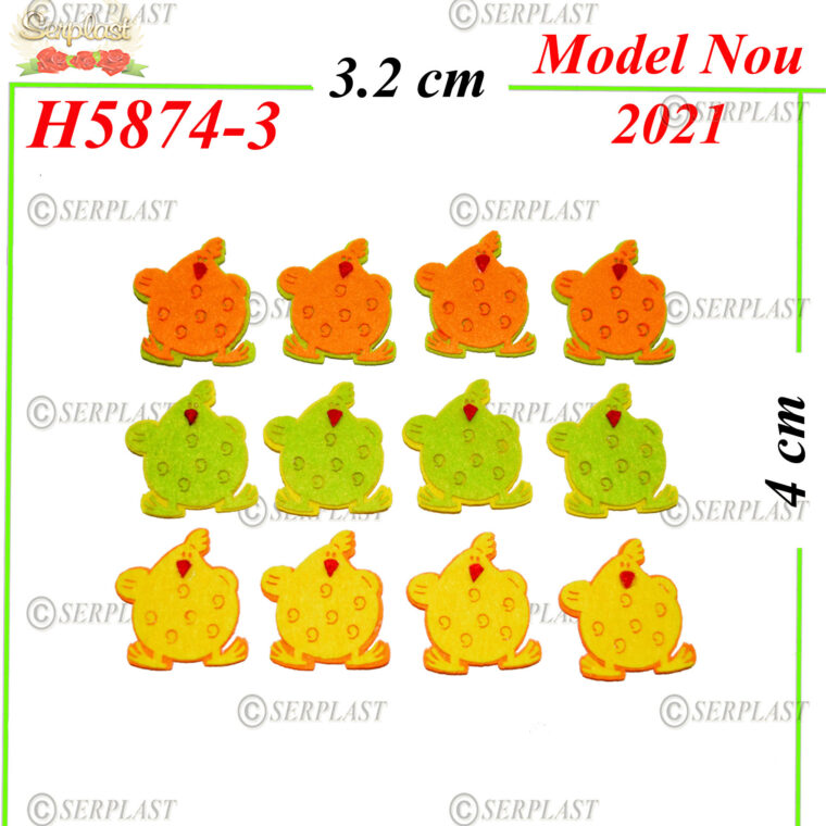 H5874-3-Decor autoadeziv-Articole de Pasti  -Serplast