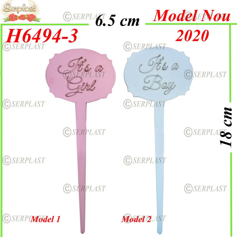 H6494-3 Decor Lemn pe Băț-Decor din Lemn-Serplast