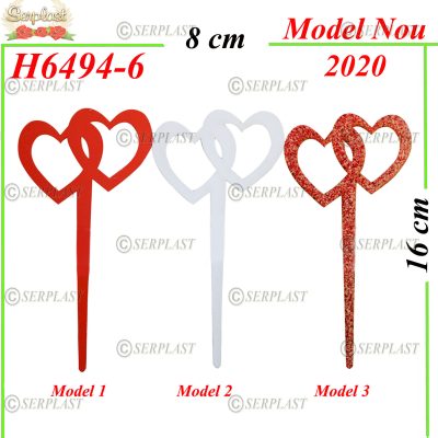 H6494-6 Decor Lemn Inimioare-Decor din Lemn-Serplast