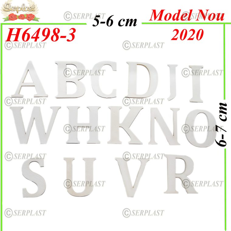 H6498-3 Decor Lemn Litere-S Decor din Lemn-Serplast