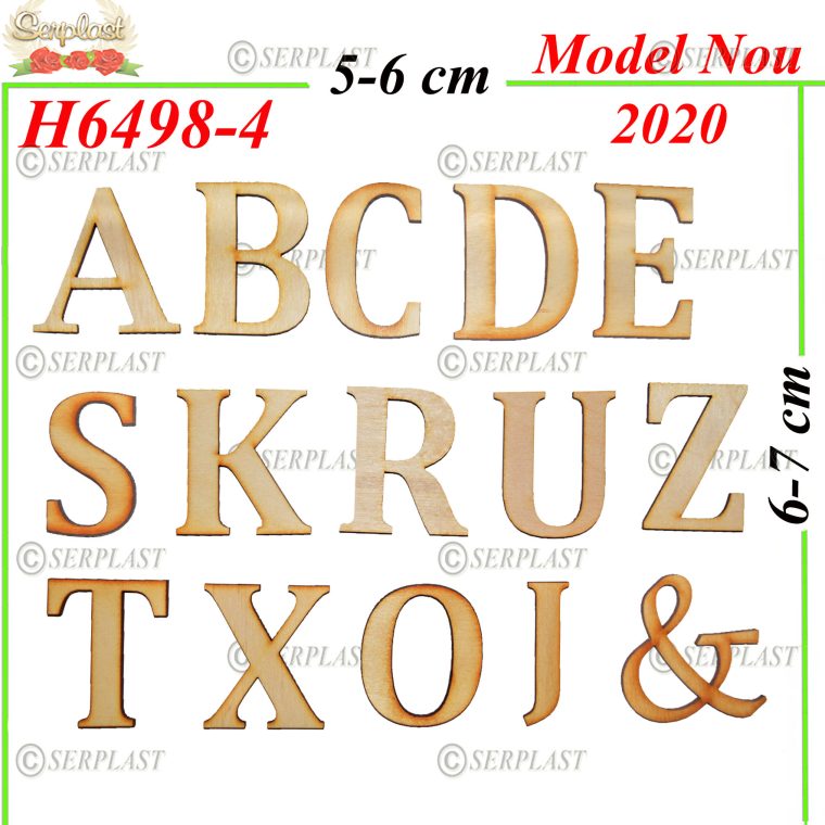 H6498-4 Decor Lemn Litere-H6498-4 Decor Lemn Litere-Serplast