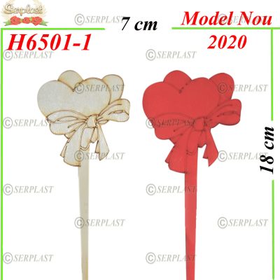 H6501-1 Decor Lemn Inimioară-Decor din Lemn-Serplast
