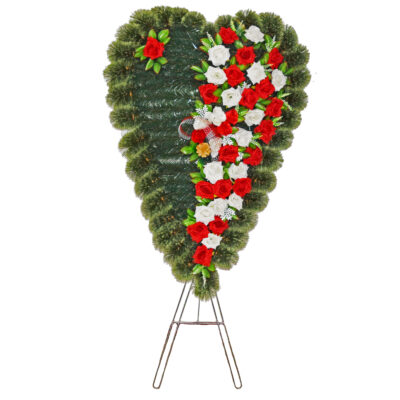 Pin & Brad Inimă cu Picior Tip III cu pin de 10cm împodobit extra, CBPE24