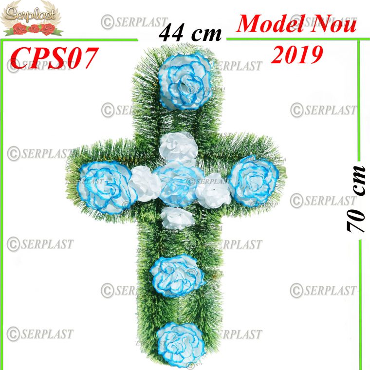 Pin Cruce pe suport Tip II cu pin de 10 cm impodobit-Pin Împodobit Simplu-Serplast-producator