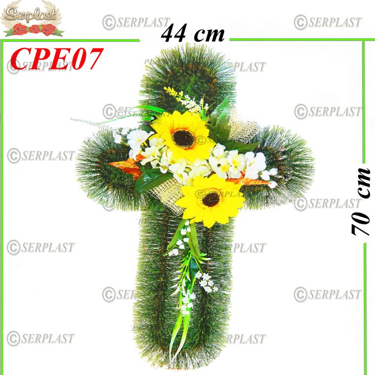 Pin Cruce pe suport Tip II cu pin de 10cm împodobit extra-Pin Împodobit Extra-Serplast-producator