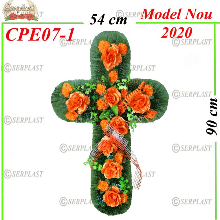 Pin Cruce pe suport Tip III cu pin de 12cm împodobit extra-Pin Împodobit Extra-Serplast-producator