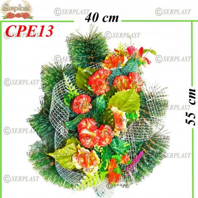Pin Palmier Tip I cu pin de 10cm împodobit extra-Pin Împodobit Extra-Serplast-producator