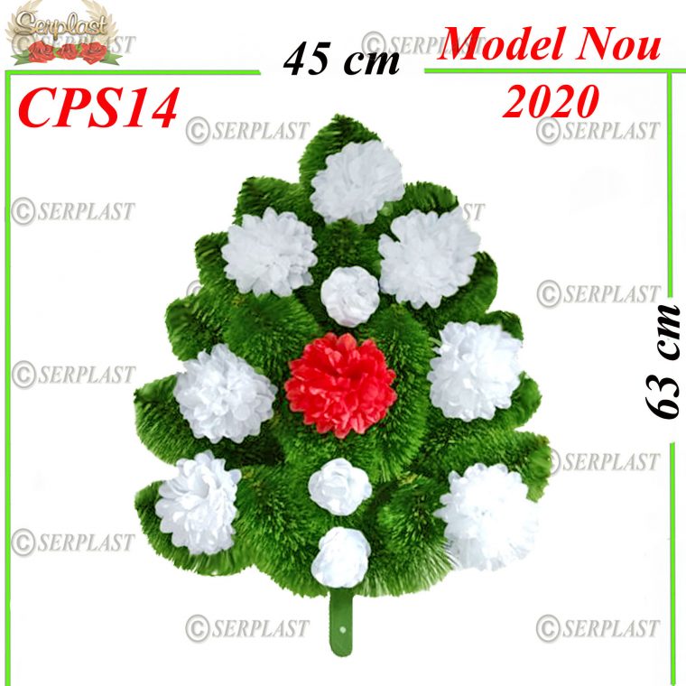 Pin Palmier Tip II cu pin de 10cm împodobit-Pin Împodobit Simplu-Serplast-producator
