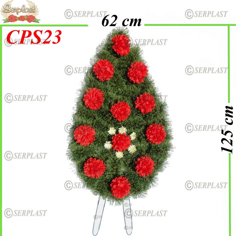 Pin artificial cu picioare Tip III împodobit-Pin Împodobit Simplu-Serplast-producator
