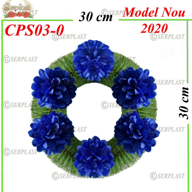 Pin cerc fără cadru Ø30 împodobit-Pin Împodobit Simplu-Serplast-producator