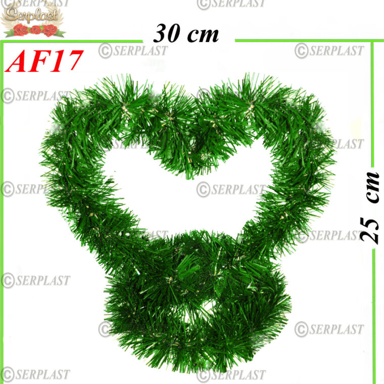 Brad-inima-simplu-impletit-pe-suport-set-de-5-buc-Aranjamente florale-Serplast