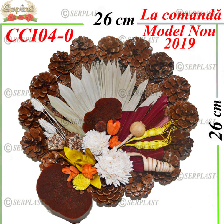Coroane-din-Con-Natural-Impodobit-O26- Coroane din Con Natural Împodobit-Serplast