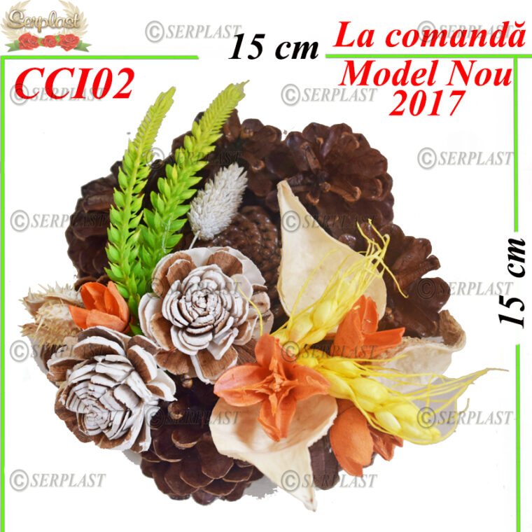 Coroane-din-Con-Natural-Impodobit-O15- Coroane din Con Natural Împodobit-Serplast