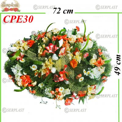 Pin pălărie bombat oval Tip II impodobit extra-Pin Împodobit Extra-Serplast-producator