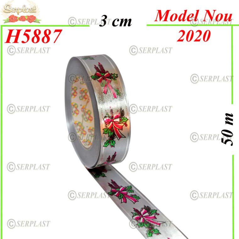 H5887 Ribon Crăciun - Articole din magazinul nostru - Serplast