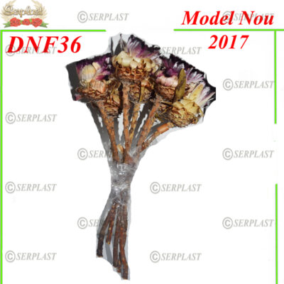 DNF36, Floare cocos cu fir - Serplast - Decor natural cu fir