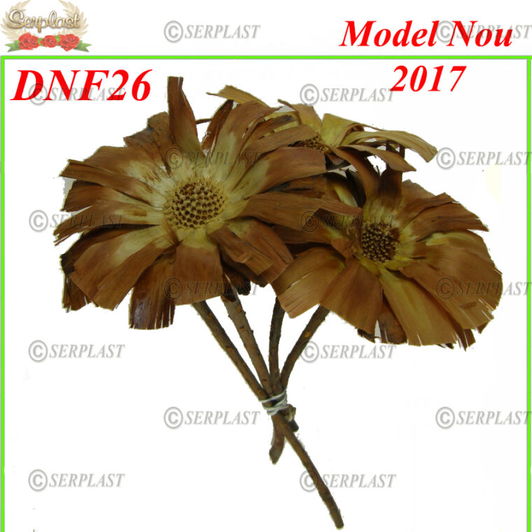 DNF26, Protea Rozetta cu fir - serplast - Decor natural
