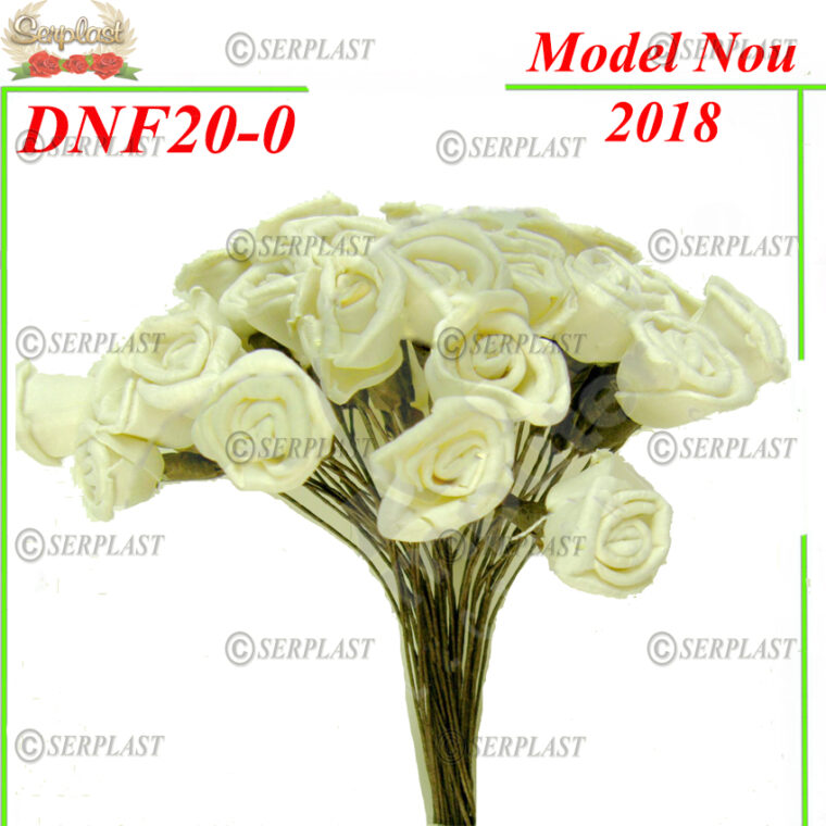 DNF20-0, Ming Cap Trandafir cu fir - Serplast - Decor natural cu fir