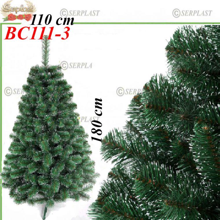 Brad artificial de crăciun super ofertă cu varf alb 1.8m -Viena White Exlusive- BC111-3-Brad artificial de Crăciun-Serplast
