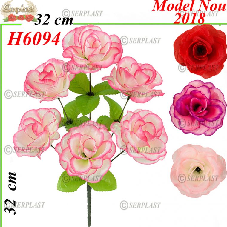 Buchet trandafir H6094- Buchete de Flori Artificiale-Serplast
