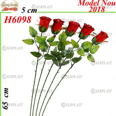Buchete Trandafir la fir H6098- Buchete de Flori Artificiale-Serplast