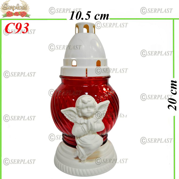 Candelă cu îngeraș 6.8 Lei (set de 8 buc) 20cm C93