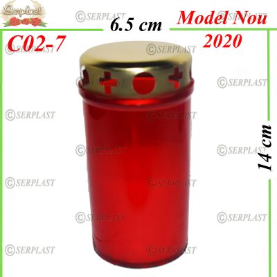  C02-7, Candelă cu plastic 5.5 Lei - Candela - Serplast