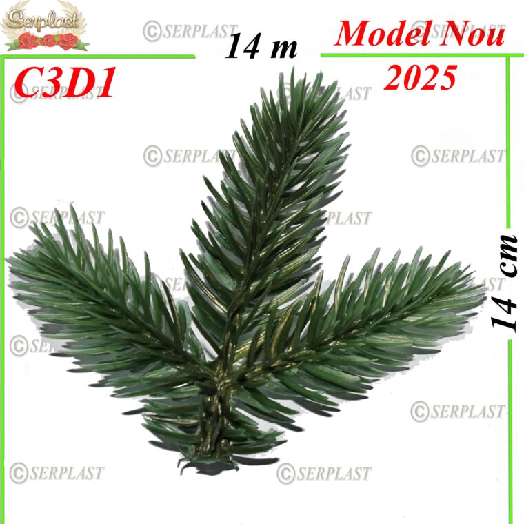 Crenguță 3d Deluxe (50buc-set) natural - w