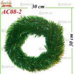 Decor Advent spiral Ø30 (Brad artificial cerc gol spiral) set de 5 buc -w