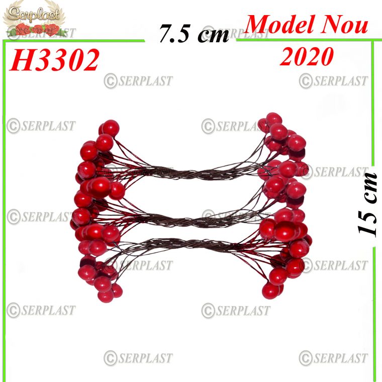Decor bobite H3302-buchete de flori artificiale-serplast