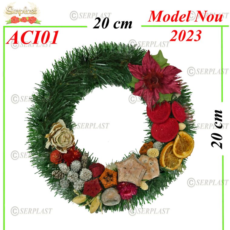 Decor usa Ø20 impodobit-Articole Crăciun împodobit-Serplast