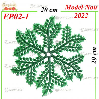 FP02-1-Frunza verde-Flori şi Frunze Traditionale-Serplast