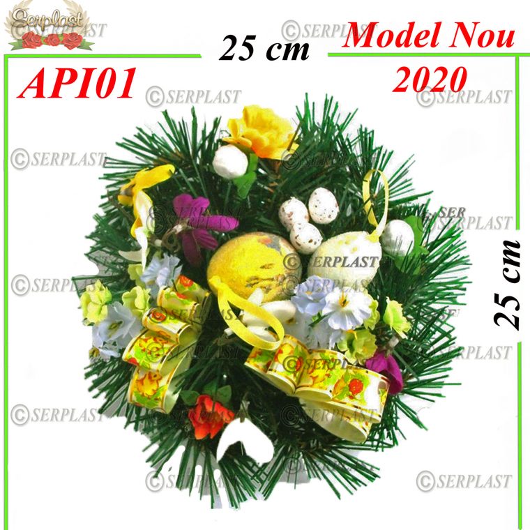 Farfurie decor mic Ø25 împodobit- Articole Paşti împodobit-Serplast