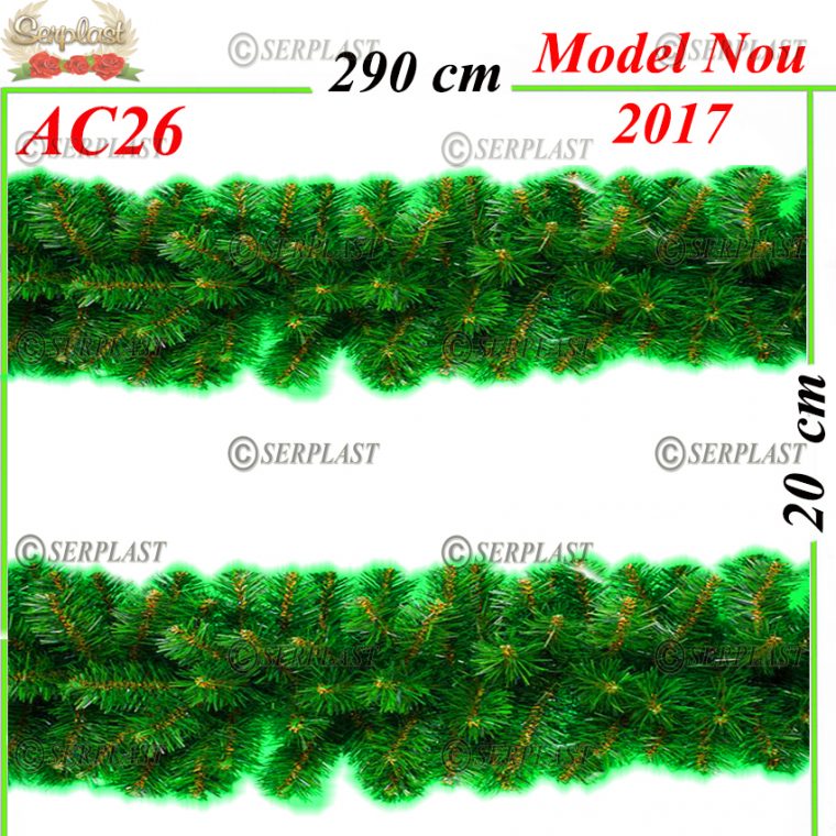 Ghirlanda decor cu 145 crengi Ø20üArticole de Crăciun-Serplast