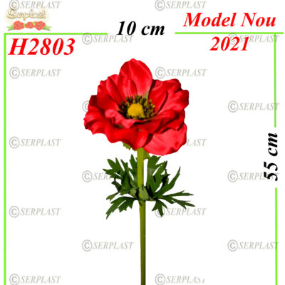 Floare Mac H2803-Buchete de flori artificiale-Serplast