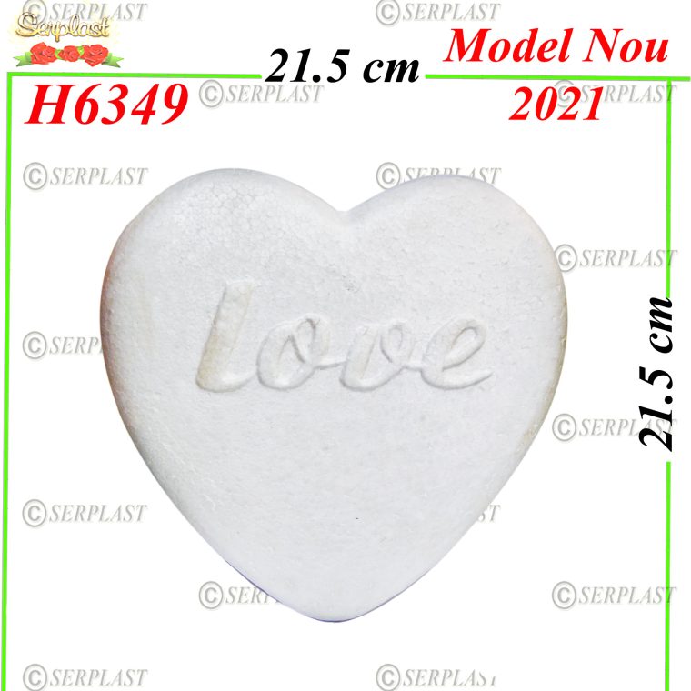 H6349 Inimă poliester-Articole din magazinul nostru-Serplast