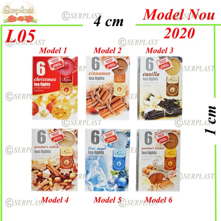 L05 Lumânare Parfumată (6 pastile)-Lumânări Parfumate