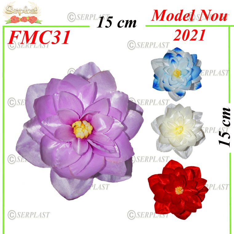 Lotus Ø15 B1106 (50buc) FMC31-Flori si Frunze din saten şi mătase-Serplast